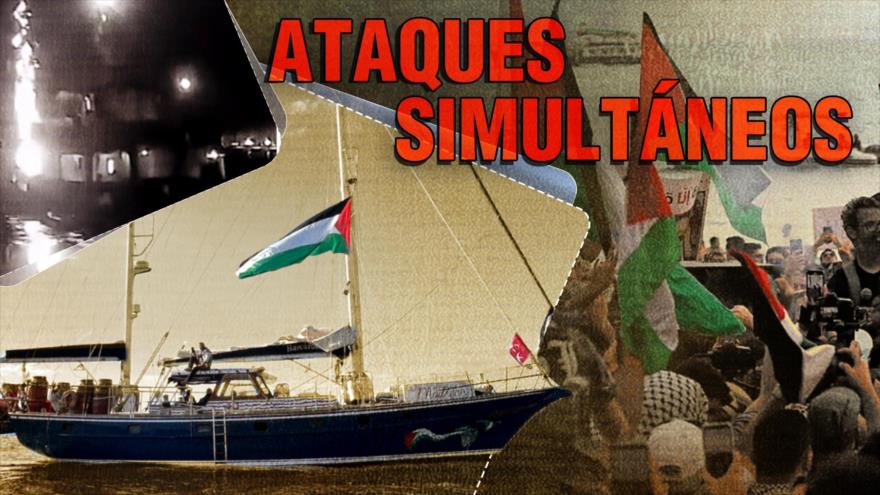 Israel ataca a la Global Sumud flotilla y ordena evacuación de ciudad de Gaza | Detrás de la Razón