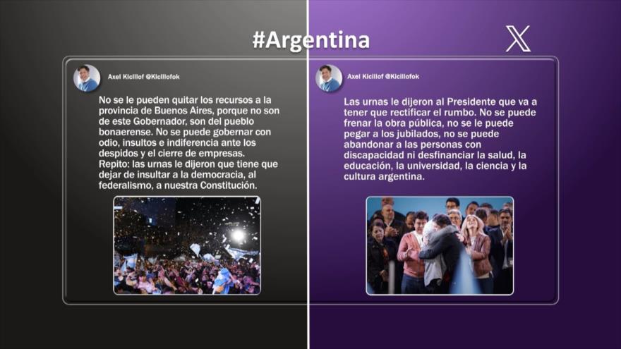 Derrota de Milei en elecciones legislativas de Buenos Aires | Etiquetaje