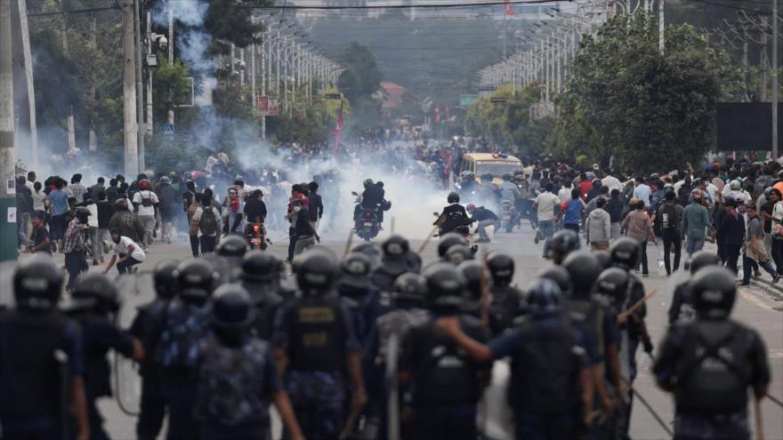 Fotos: Crisis en Nepal tras violentas protestas por bloqueo digital | HISPANTV