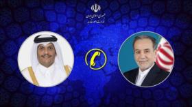 Irán apoya a Catar y exige medidas urgentes contra crímenes de Israel