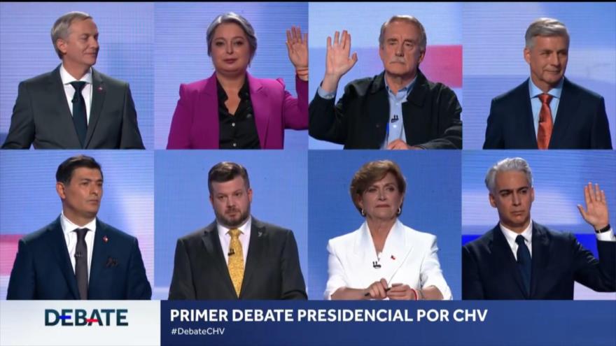 Primer debate de presidencia en Chile marcado por salud y seguridad
