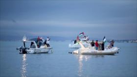 Flotilla Sumud rumbo al puerto tunecino Bizerte antes de partir a Gaza