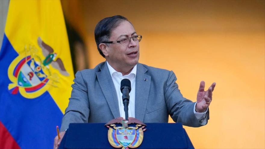 El presidente de Colombia, Gustavo Petro.
