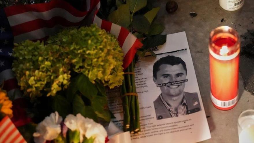 Charlie Kirk, director ejecutivo y cofundador de Turning Point, EE. UU., quien fue asesinado a tiros.