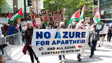 Amazon suspende a ingeniero que protestó por colaboración con Israel
