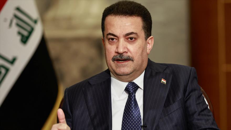 El primer ministro iraquí, Muhamad Shia al-Sudani.