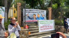 Guatemaltecos rechazan la tibieza del gobierno en pro de Palestina