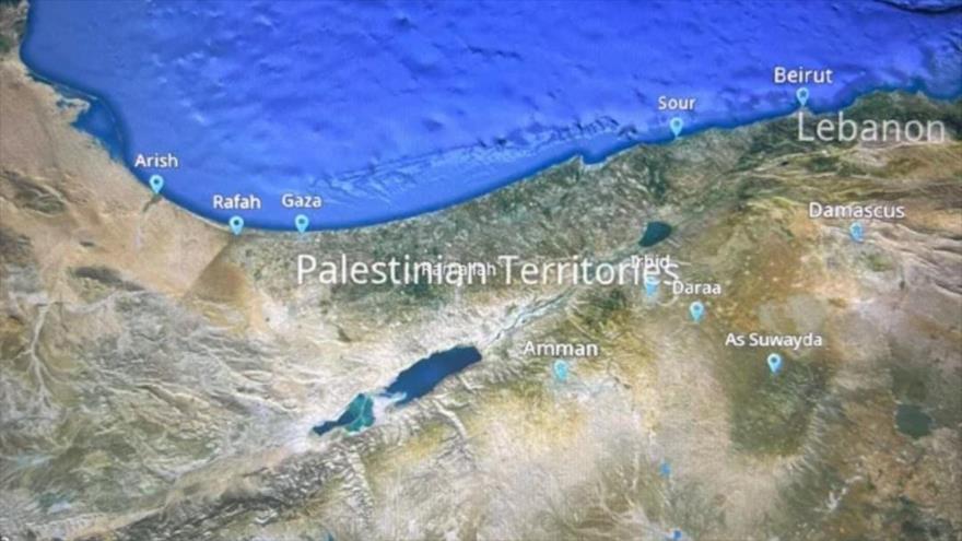 Las pantallas de los aviones de Catar Airways reemplazaron el nombre del país Israel por Territorios Palestinos. (Foto: X)