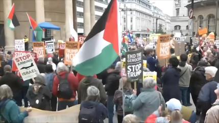 En fotos: Londres sacudido con histórica marcha anti-Trump