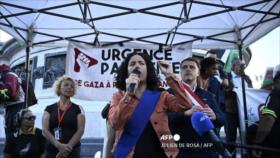 Ahora París: Al son de “Alto al Genocidio” alzan la voz contra Israel