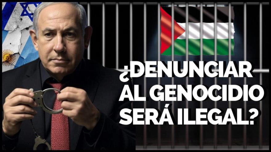¿Denunciar el genocidio será ilegal? | Monoblock