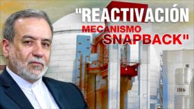 Francia anuncia reactivación de mecanismo Snapback antes que finalice septiembre | Detrás de la Razón