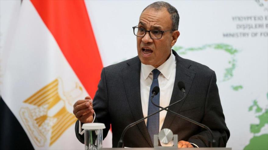 El ministro de Exteriores egipcio, Badr Abdel Ati.