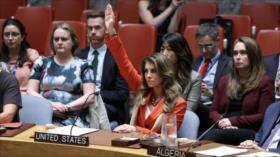 Amnistía tilda de “moralmente reprobable” veto de EEUU en CSNU sobre Gaza