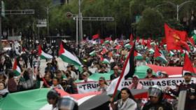  Mexicanos se manifiestan para exigir sanciones y ruptura con Israel