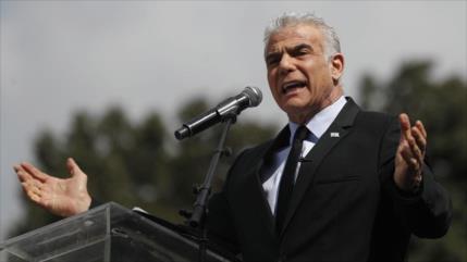 Lapid: reconocimiento de Palestina, un desastre diplomático de Netanyahu