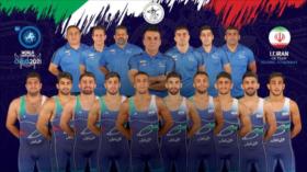 Líder de Irán felicita a luchadores grecorromanos por campeonato mundial