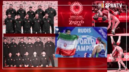 Irán regresa a la gloria con históricos títulos mundiales en lucha libre y grecorromana