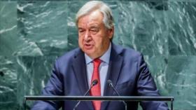 Guterres recalca que Estado palestino “es un derecho, no una recompensa”