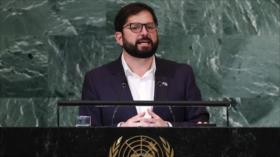 Boric pide ante la ONU juzgar a Netanyahu por el genocidio en Gaza
