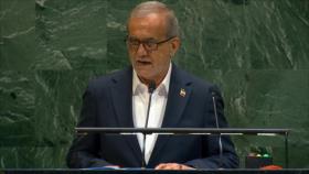 Presidente de Irán ofrece discurso ante Asamblea General de ONU