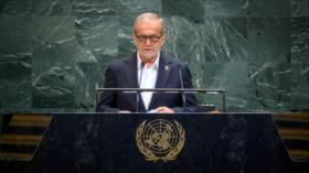 “Traición a la paz”: Pezeshkian condena ante la ONU ataques de EEUU e Israel