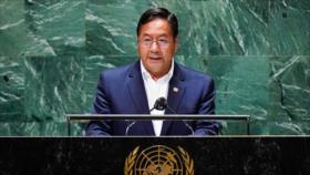 Arce denuncia ante la ONU las amenazas de EEUU contra Latinoamérica