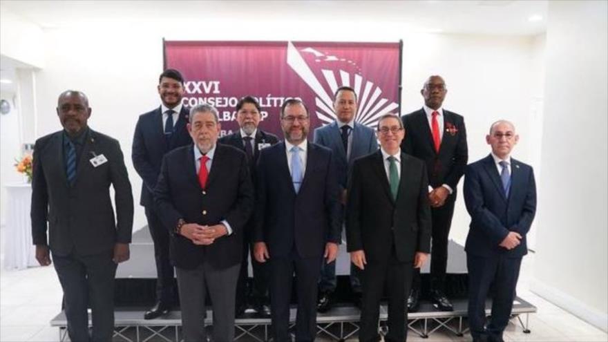 Foto Oficial del XXVI Consejo Político de la Alianza Bolivariana para los Pueblos de Nuestra América -TCP, celebrado en Nueva York, 25 de septiembre de 2025