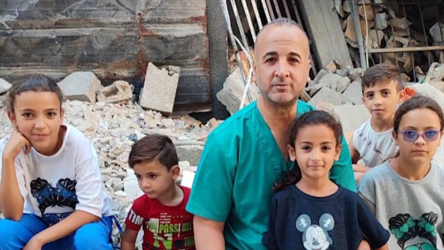 Bolivia intenta traer de vuelta a su médico y sus 5 hijos atrapados en Gaza