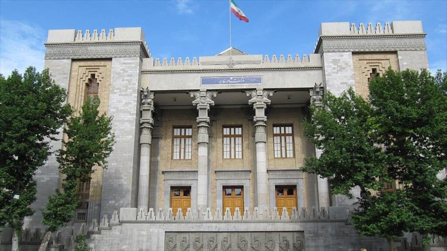 El edificio del Ministerio de Asuntos Exteriores de Irán, en Teherán. (Foto: redes sociales)