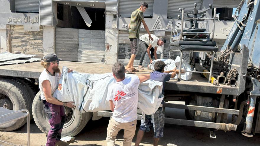 La ONG Médicos Sin Fronteras suspende sus operaciones en Gaza debido a la agresión israelí.