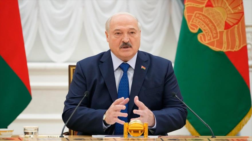 El presidente de Bielorrusia, Alexander Lukashenko.