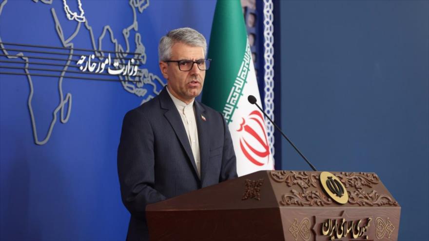 El portavoz del Ministerio de Asuntos Exteriores de Irán, Esmail Baqai.