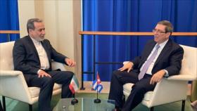 Cancilleres de Irán y Cuba abogan por ampliar lazos ante unilateralismo