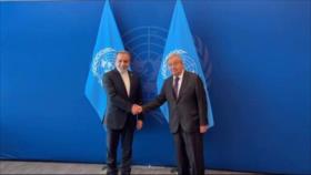 Irán enfatiza a Guterres: reimposición de sanciones expiradas es ilegal