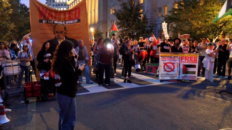 Exigen arresto de Benjamín Netanyahu en Washington