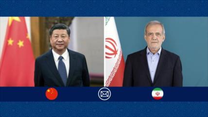 Presidente de Irán pide impulsar asociación estratégica con China