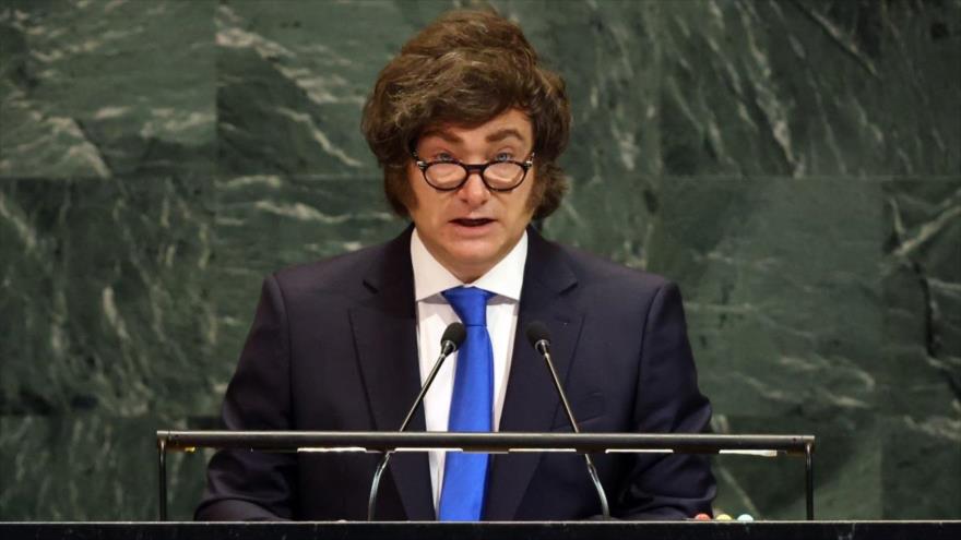 El presidente argentino, Javier Milei.