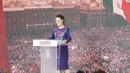 Sheinbaum celebra su primer año de gobierno con cifras favorables