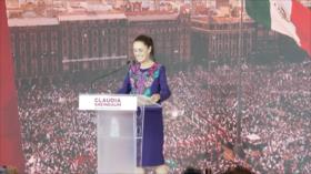Sheinbaum celebra su primer año de gobierno con cifras favorables