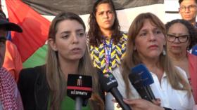 Venezolanos rinden homenaje a periodistas asesinados por Israel en Gaza