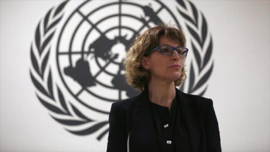 La secretaria general de Amnistía Internacional, Agnès Callamard.