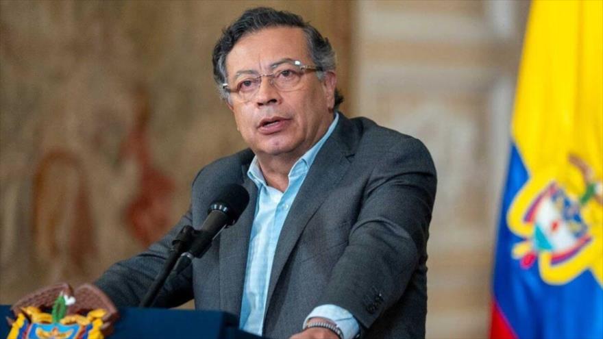 El presidente de Colombia, Gustavo Petro.
 