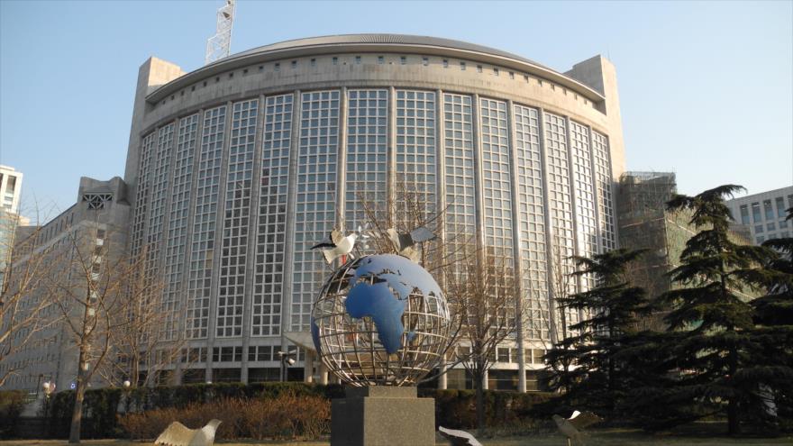 La sede del Ministerio de Relaciones Exteriores de China en Pekín.
