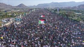 103 semanas de respaldo: Yemeníes marchan en apoyo a Gaza