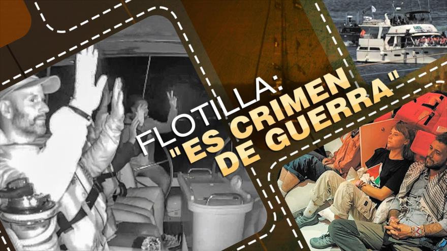 Manifestantes exigen repatriación de los miembros de la GSF y detener el genocidio en gaza | Detrás de la Razón