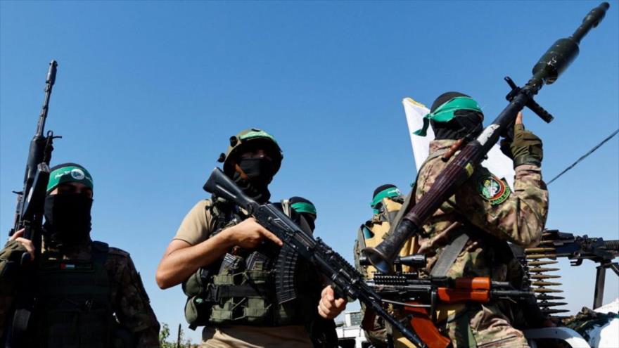 Combatientes de HAMAS.