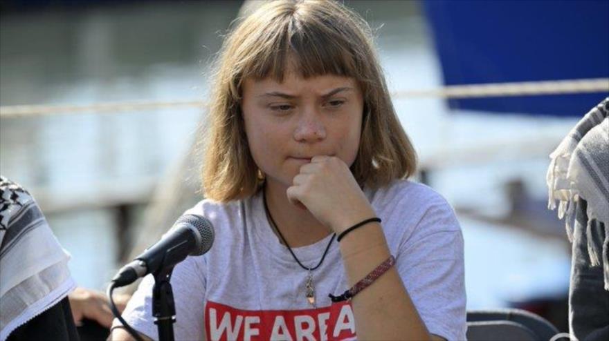 Fuerzas israelíes abusan de Greta Thunberg tras interceptar flotilla | HISPANTV