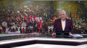 Activistas inundan calles de Europa en apoyo a Gaza - Noticiero 21:30