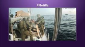 Régimen israelí intercepta Flotilla Global Sumud | Etiquetaje